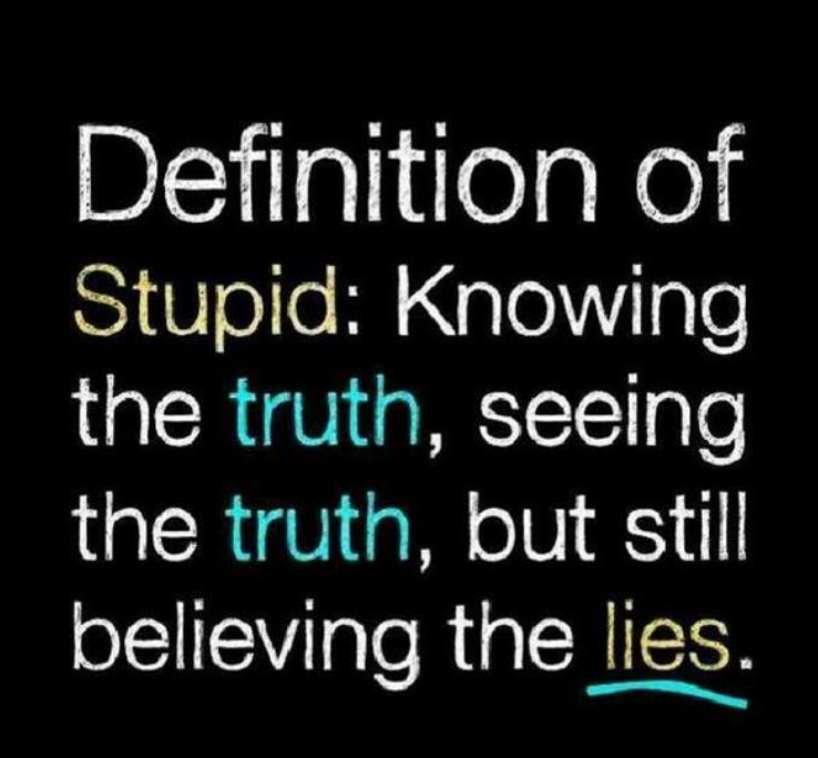 aptallık nedir? doğruyu bilmek doğruyu görmek ama yalanlara inanmak!